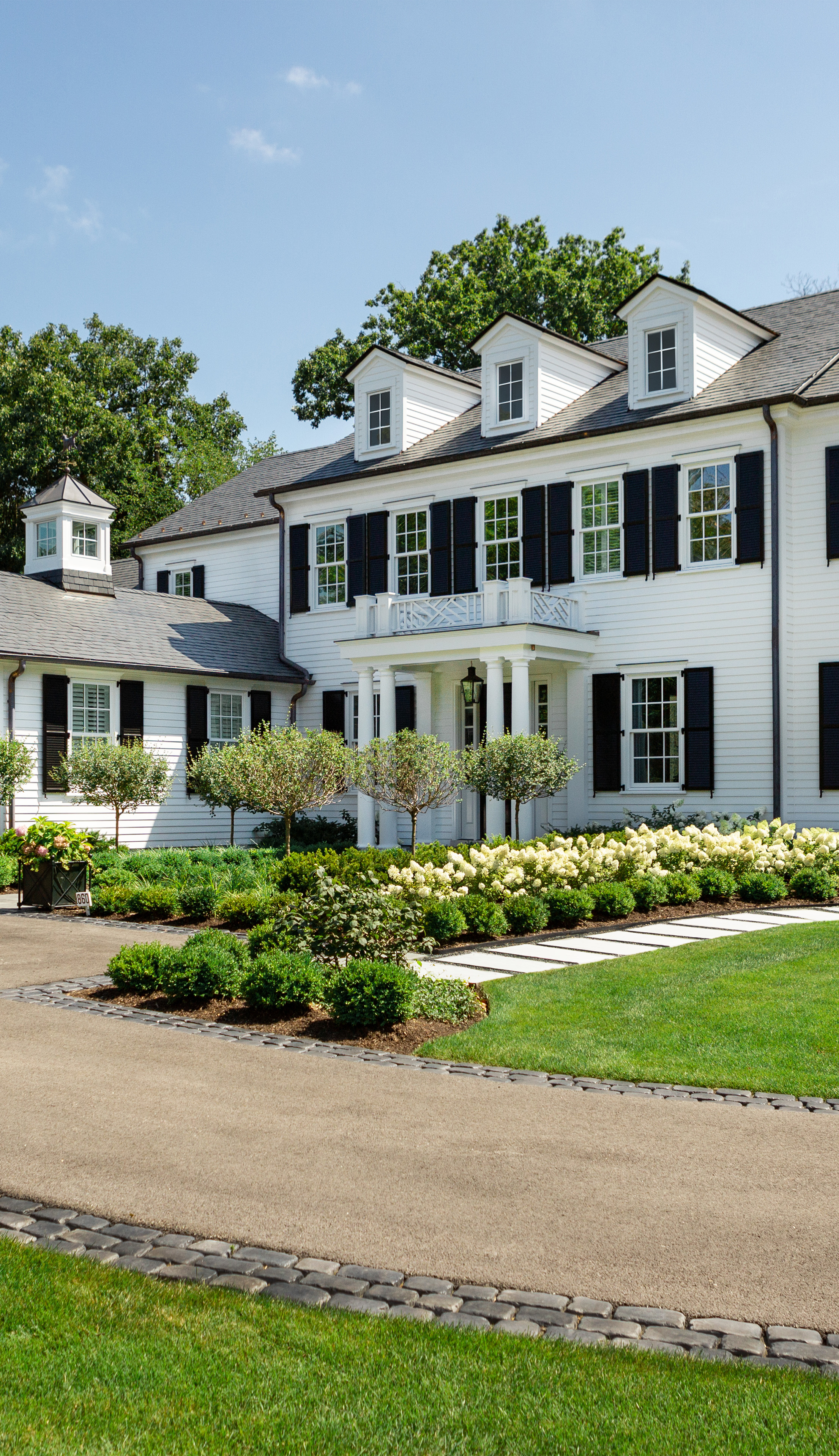 North Shore Colonial Residence Exterior