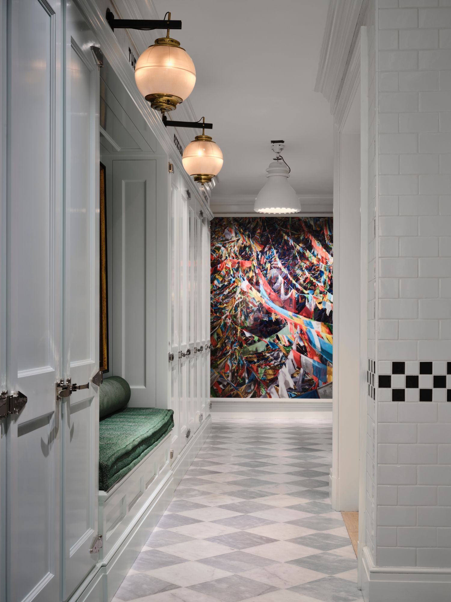 Chicago Gold Coast Residence Hallway View