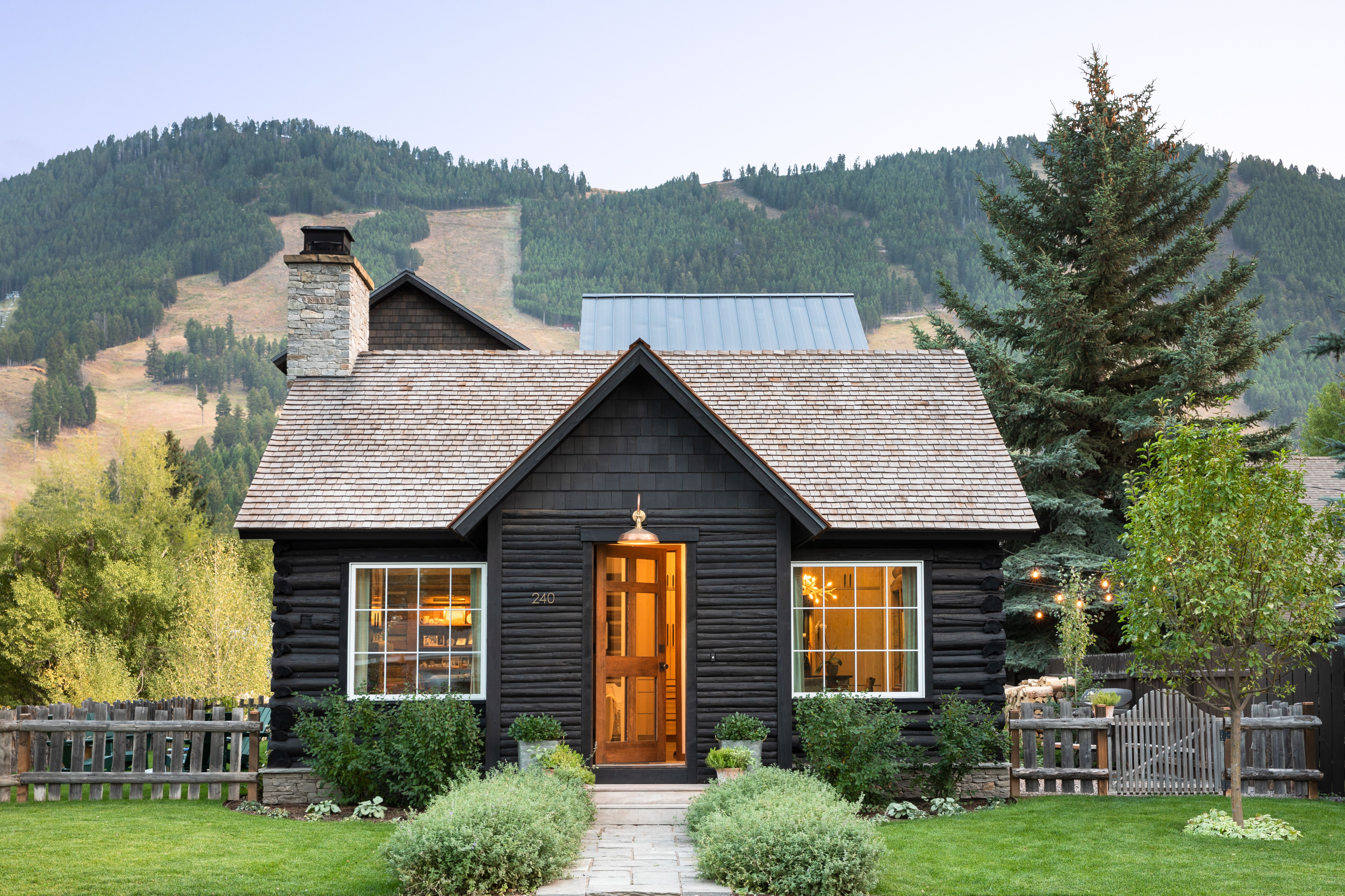 East Jackson Cabin Front Exterior