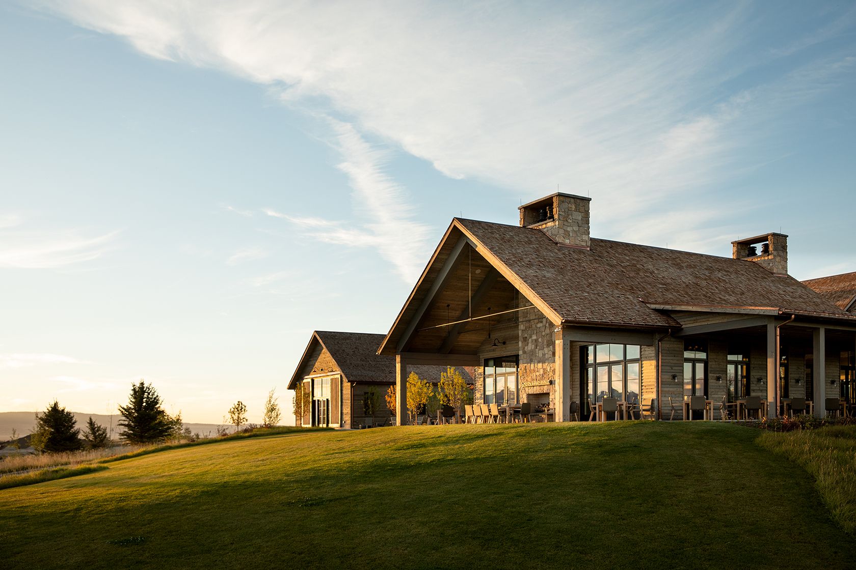 Tributary Resort Clubhouse Terrace