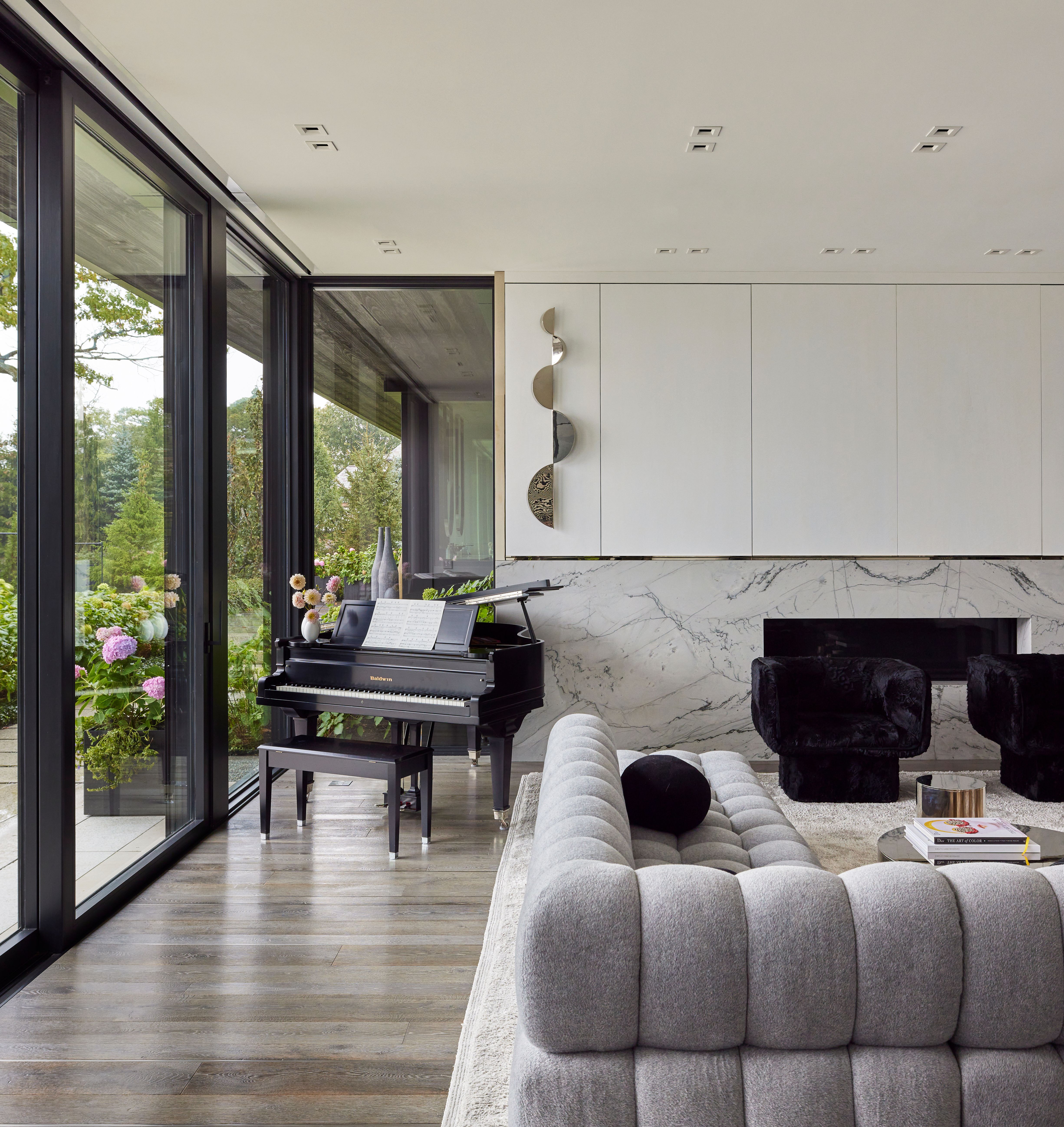 Lakeside Contemporary Piano Room